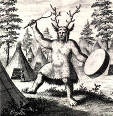 Saman, ruhlari kovarken