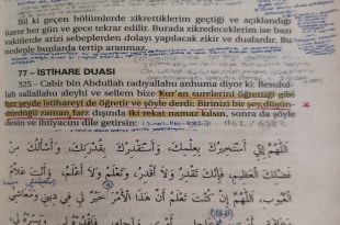 Istihare Namazi Duasi