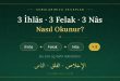 3 İhlâs 3 Felak 3 Nâs nasıl okunur — İhlâs, Felak, Nâs sırasıyla üç defa