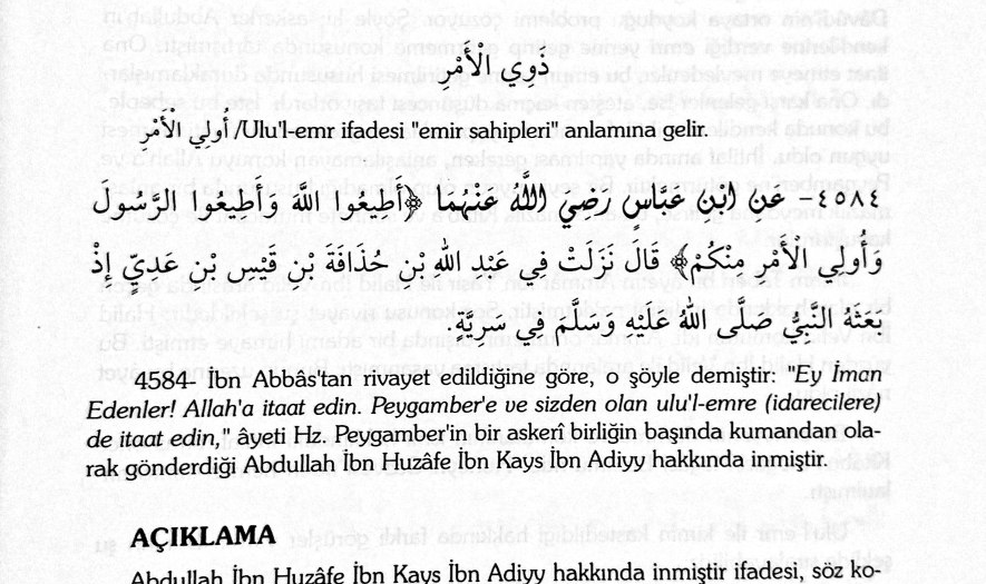 Fertlerin Emire Karsi Gorevleri Ve Emirlere Nasihat