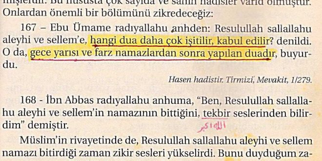 Rasulullah s.a.v’in akşam virdleri-özet